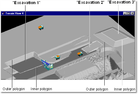 Excavation Polygons.