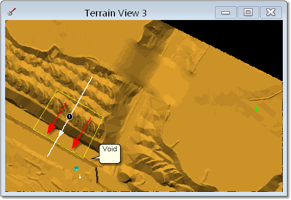 Reshaping Polygon set up for Final Void Fill.