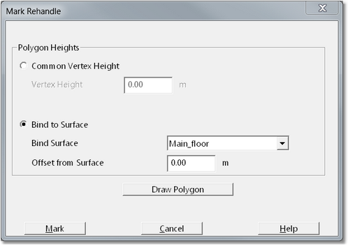 Mark Rehandle settings  used four example operation.