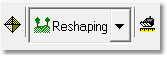 Simulation Pulldown – Reshape Mode.