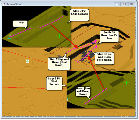 Strip 3 Chione Waste Pass Roads (Click to Toggle Larger).