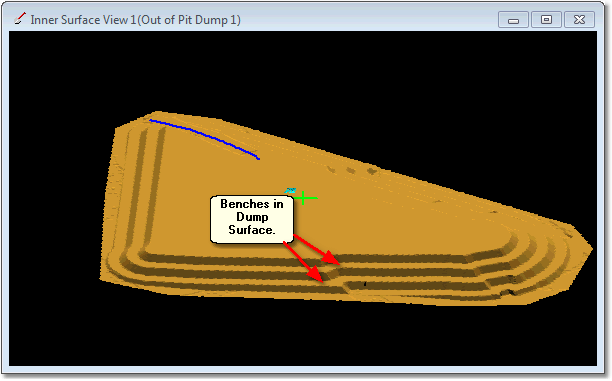 Out of Pit Dump Surface.