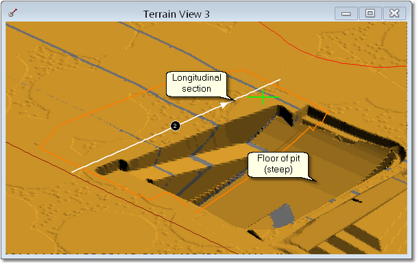 Multi-Seam Steep Dip Example Pit.